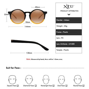 Nadrozmerné Okrúhle Slnečné Okuliare Ženy Značky Dizajnér Sunglases Žena Slnečné Okuliare Módne Letné Gafas Feminino Oculos De Sol