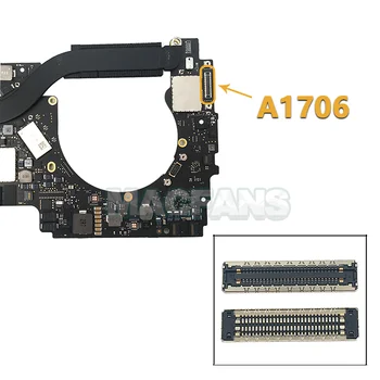 Nové A1707 Typu C Konektor Opravy pre Macbook Pro/Vzduch Retina A2141 A2251 A2179 A1932 A1989 A1990 A1706 DC Jack Konektor Na Mesiac