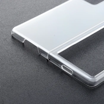 Matný Transparentný Telefón puzdro pre Samsung Galaxy Z Fold 2 puzdro Jasné PC Shockproof Kryt pre Samsung Z Fold 2 SM-F9160