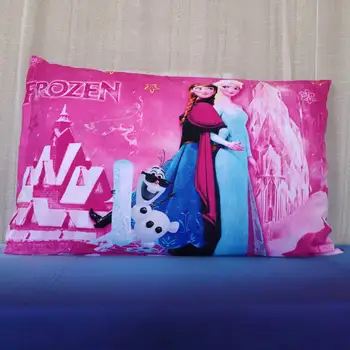 Disney Princezná Vankúš sham pre Deti Spálňa Decor Dievčatá posteľná bielizeň Vankúše 1 kus prípade Detí 3D Vzor Shell 48*74 cm