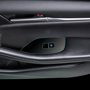 Sklo Zdvíhacie Panel Membrána TPU Ochranný Film Na Mazda CX30 CX-30 2020 2019 Interiérové Úpravy Auto Dekorácie