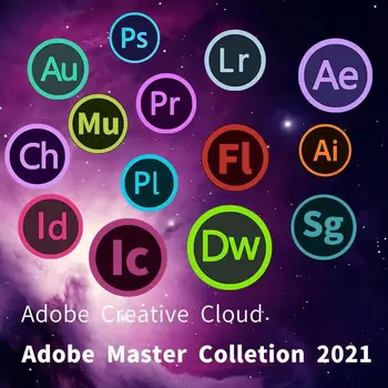 Adobe Creative Cloud Všetky Aplikácie 2021 Uvoľnenie Pre Systém Windows/Mac