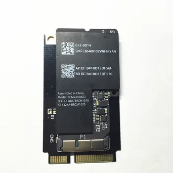 Broadcom BCM94360CD 802.11 ac mini WLAN, Bluetooth 4.0 Mini PCI-e Adaptér Bezdrôtovej Karty