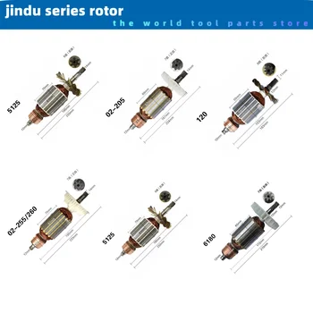 Svet nástroj časti uloženie rotora pre Jindu drahokamu časti 120/165/166/205/255/260 drahokamu vŕtať rotora