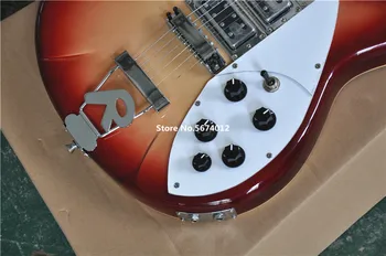 Vysoká kvalita 360 elektrická gitara 6 reťazcové elektrické gitary cherry red môže byť prispôsobený podľa požiadavky