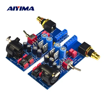 AIYIMA SSM2141 Vyvážené XLR Signál na RCA Nevyvážených Jedného, ktorý sa skončil Zosilňovač 5534 OP AMP Pre Audio Zosilňovače Zvuku