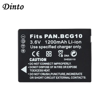 DINTO 1pc 1200mAh DMW-BCG10 DMWBCG10 Li-ion Fotoaparát Batéria pre Panasonic Lumix DMC-3D1 TZ7 TZ8 TZ10 DMW BCG10 BCG10E