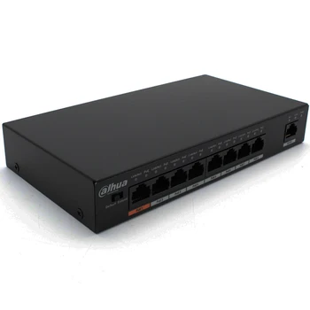 Dahua 8ch PoE Switch DH-S1500C-8ET1ET-DPWR Podporu 802.3 af 802.3 na POE POE+ Hi-PoE Napájanie Štandard Ethernet vypínač