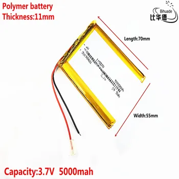 Liter energie batérie Dobré Qulity 3,7 V,5000mAH 115570 Polymer lithium ion / Li-ion batéria pre tablet pc BANKA,GPS,mp3,mp4