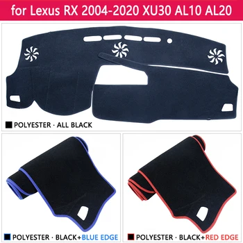 Pre Lexus RX 2004~2020 RX300 RX330 RX350 RX270 RX200t RX450h 350 Anti-Slip Mat Panel Kryt Pad Slnečník Dashmat Príslušenstvo
