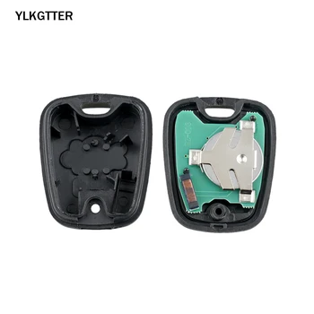 YLKGTTER 2 Tlačidlá Diaľkového príveskom Radič Pre Peugeot 206 433/434Mhz ID46/PCF7961 Transpondér Chip & Uncut DIY NE73 Čepeľ
