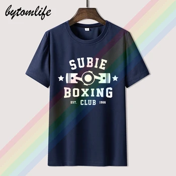Subie Boxing Club T-shirt Subaru T-shirt pánske Letné Čierne Bavlna Krátke Rukávy Populárne Normálne Tee Košele, Topy Tee Unisex