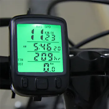 Nový Digitálny Rýchlomer počítadlo kilometrov LCD Nepremokavé Cyklistické Bicykli jazda na Bicykli Rýchlosti Počítača Vonkajšie Požičovňa Cyklistické Príslušenstvo Aug 28