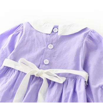 MILANCEL 2020 baby kombinézu dvojičky detské oblečenie peter pan golier infant girls detská kombinéza šaty