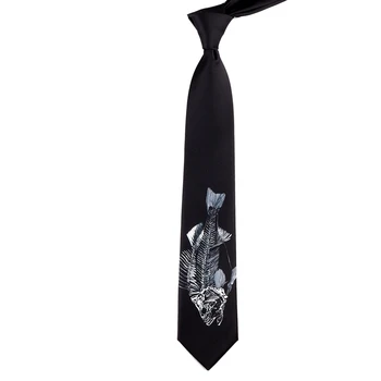 Doprava zadarmo Nový Muž mužov Originálny dizajn Tlače Zábavné 7 CM Kravatu Retro Bežné Osobnosti Umenia Študentka, Náčrt kravata