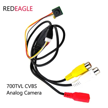 REDEAGLE CVBS Mini CCTV Kamerové 700tvl CMOS Domáce Video, Audio Analógový Fotoaparát AV Výstup