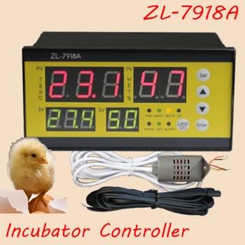 Zl-7918A,100-240Vac,Multifunkčné Automatické Inkubátor,Inkubátor Regulátor Teploty,Vlhkosti Pre Inkubátor,Xm-18