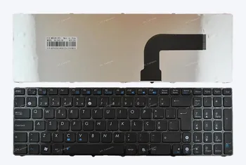 Nové PO portugalsky Teclado Klávesnica Pre ASUS K52F G60 G60J G60V G60JX G60VX G53 G53JW G53SW G53SX UX50 Notebook Lesklý Čierny Rám