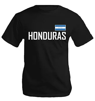 Topy Tees Mužov Bavlna Osobnosti 2017 Nový Krátky Rukáv Nové Módne pánske Tričko Flag Of HONDURAS Pride Hondurasu Tees