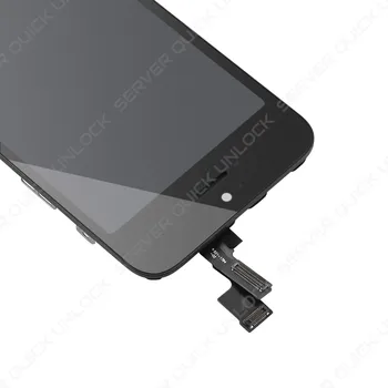 Celý displej pre iPhone SE Black touch digitalizátorom. + LCD + čierny rám + tvrdené sklo AAA kvalita + 24h doprava