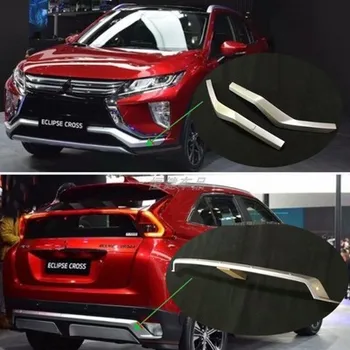 Vysoko Kvalitného Plastu Abs Predný+zadný Nárazník Kryt Výbava Dekoratívne Pásy Na Mitsubishi Eclipse Kríž 2018-2020 Auto Styling