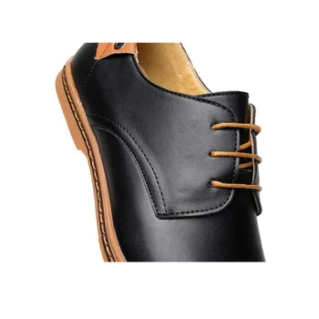 2019 British trend ležérne pánske topánky, módne pánske ploché topánky kolo hlavy pohodlné office pánske šaty topánky tanečné topánky 38-48