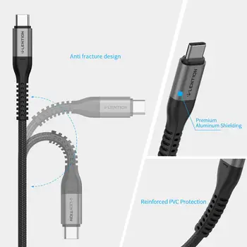 USB Typu C Kábel Pre Samsung S10 Huawei P30 Pro Rýchle Nabitie Typ-C Mobilný Telefón Nabíjanie Drôt USB C Kábel pre Samsung S9 S8