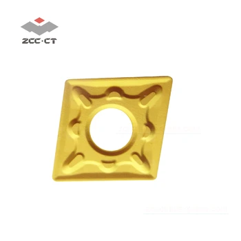 10pcs ZCC sústruženie vložiť CNMG090304 -DM CNMG 090304 DM zccct karbidu rezné nástroje pre stredné rezu ocele CNMG090304-DM Nové