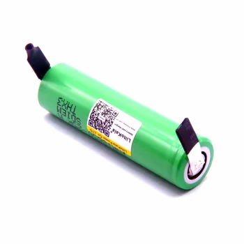 2ks Originál Liitokala 18650 2500 mah INR18650 25R 20A vypúšťanie lítiové batérie+DIY Nikel
