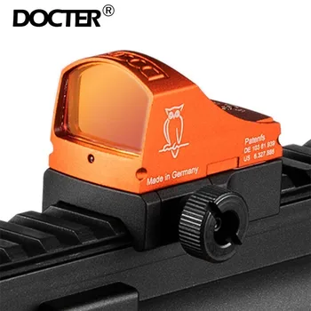 Automatické Osvetlenie Taktické Reflex Red Dot Sight Prísť S 20 mm Montáž A Glock Mount Rozsah Držiaky a príslušenstvo pre Lov