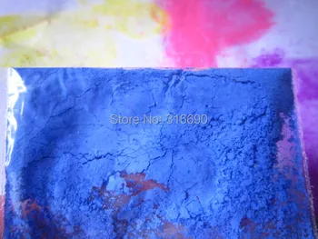Modrý Matný Modrý prášok pigmentu na Pery Mydlá a Nechty Kozmetické tvorby