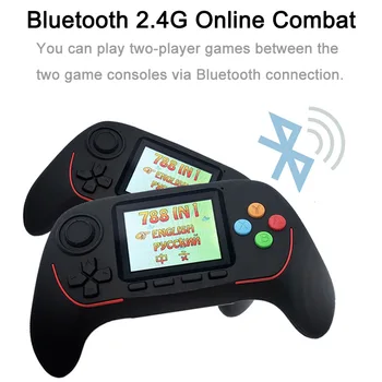 Prenosné Vreckové Herné Konzoly Postavený v Klasickom Hry, 16 Bit HD Ovládača Hernej Konzoly Bluetooth 2.4 G Online Bojové Pre Deti