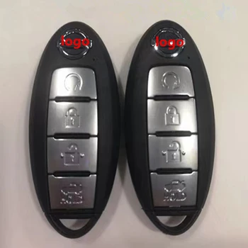 Auto Keyless Smart Remote Tlačidlo 433Mhz 4A Čip pre Nissan Bluebird Sylphy Pulsar Sentra Slnečný Inteligentný Kľúč s Diaľkovým Tlačidlo Štart