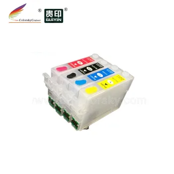 (RCE2001) náplň ink cartridge pre Epson XP 100 200 300 400 WF 2510 2520 2540 2530 T2001 T2002 T2003 T2004 bkcmy s OBLÚKOM čip