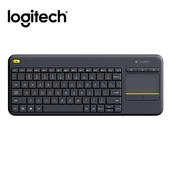 Logitech K400 Plus Wireless Touch Keyboard s 3.5-palcová Dotyková podložka pre PC, Notebook, Android Smart TV HTPC Prenosné 84 klávesy na Klávesnici