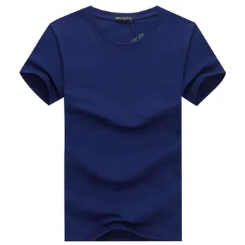 6pcs 2021Simple creative design line jednofarebné bavlnené Tričká pánske Nový Príchod Štýl Krátky Rukáv Muži t-shirt plus veľkosť 5XL
