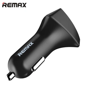 Remax Smart USB Nabíjačka do Auta monitorovanie v Reálnom čase napätie Adaptéra Dual porty USB 5V/3.4 Rýchlu Nabíjačku Na iphone samsung xiao