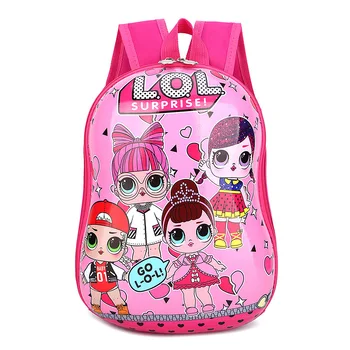 Lol prekvapenie Nové detské tašky, roztomilé detské batohy módne bežné cartoon detské batohy malé škôlky, školské tašky