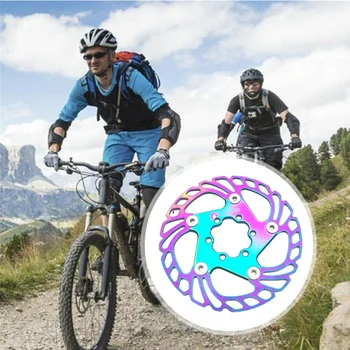 Mi.Xim Bicykli Plávajúce Kotúčové Brzdy Rotora Rainbow Požičovňa Brzdový Kotúč 160mm pre Horský Bicykel