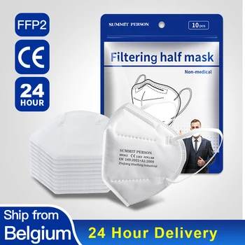 KN95mask 5 Vrstvy Opakovane mascarillas FFP2 Mascarillas pre ženy FPP2 Schválené hygienické Ochranné Masky