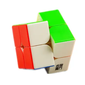 YJ Yupo 2x2 Magnetické magic cube Yongjun yupo 2x2x2 M Magnetický Hlavolam Vzdelávacie hračky pre deti neo cube puzzle