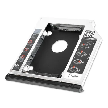Nové špecializované 2. HDD Caddy SSD Pevný Disk Prípade S rámčekom pre HP EliteBook 8560w 8570w 8760w 8770w