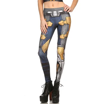 Armor bojovník Legíny 3D Tlač Fitness Legíny Ženy Štíhle Pružné Príčinné Legíny Plus Veľkosť Leggins Mujer