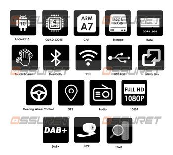2G+32 G GPS 2 Din Android 4G NET Rádio Multimediálny Prehrávač Videa pre KIA Sportage R 3 2011 2008-2016, WiFi, Bluetooth, Dvd Č.