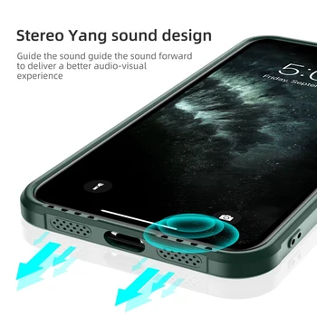 Uhlíkových Vlákien Kože Silikónové puzdro Pre iPhone 11 Pro Max 11 Pro 11 Jedinečný Zvuk Otvoru Otočte Shockproof Brnenie puzdro Pre iPhone 11