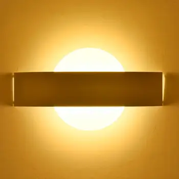 LED Vnútorné Osvetlenie Nástenné Svietidlo Moderného Domova Osvetlenie Interiéru Sconce Lampa AC85-265V Pre Kúpeľ Chodby, Schody, Spálne, Kúpeľňa Posteli