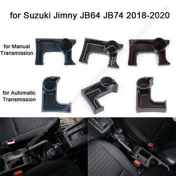Auto Úložný Box Automatické/Manuálne Model stredovej Konzoly Držiaka Radenie Gombík Organizátor na Suzuki Jimny JB64 JB74 2018+