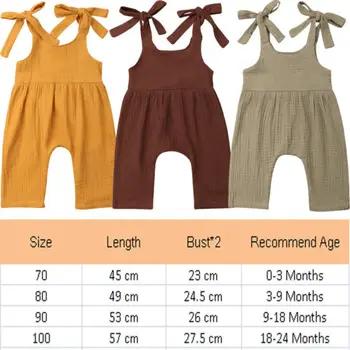 Novorodenca Roztomilé Dieťa Dievča Šatka Bavlna Mimo Ramenný Jumpsuit Trikot Jumpsuit Nastaviť Sunsuit 0-24 M