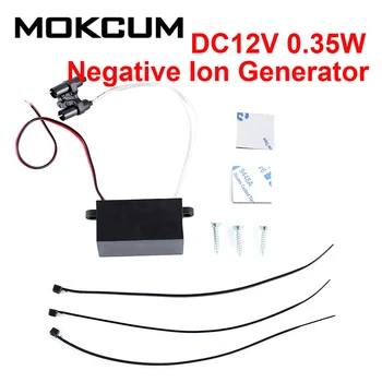 DC12V / Micro USB 5VAir Ionizátor Vzduchu, Čistička Plazmový Iónový Generátor DIY Ionizátor pre zlepšenie kvality ovzdušia
