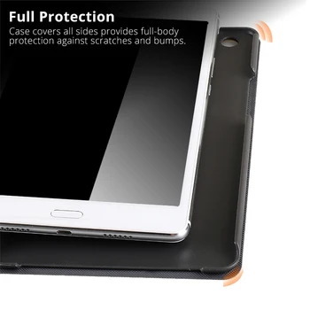 Prípad pre Huawei MediaPad M3 Lite 8 CPN-W09/L09/AL00 Slim Skladací Stojan PU Kožené puzdro na Huawei M3 Lite 8.0 Tablet Funda